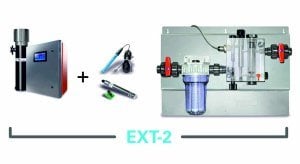 Neolysis UV + Tuz Elektroliz Sistemi ile Dezenfeksiyon (AP NEO/S 120 gr/saat + UV 2 x 90 W + pH/PPM (EXT-2))