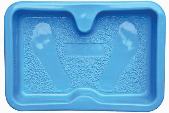 Polyester Ayak Yıkama Havuzu 50 x 37 x 9 cm