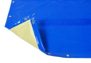 PVC Intersup opak model - blue/ivory, 6 x 12 m Havuz için