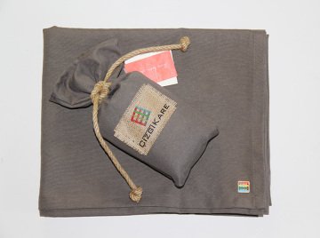 Gri Masa Örtüsü 150 cm x 240 cm / 6-8 kişilik dikdörtgen