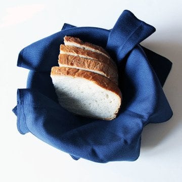 Lacivert Ekmek Sepeti Peçetesi
