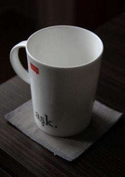 Gri Bardak Altlığı