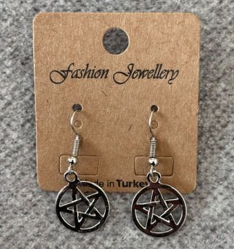 Pentagram Küpe