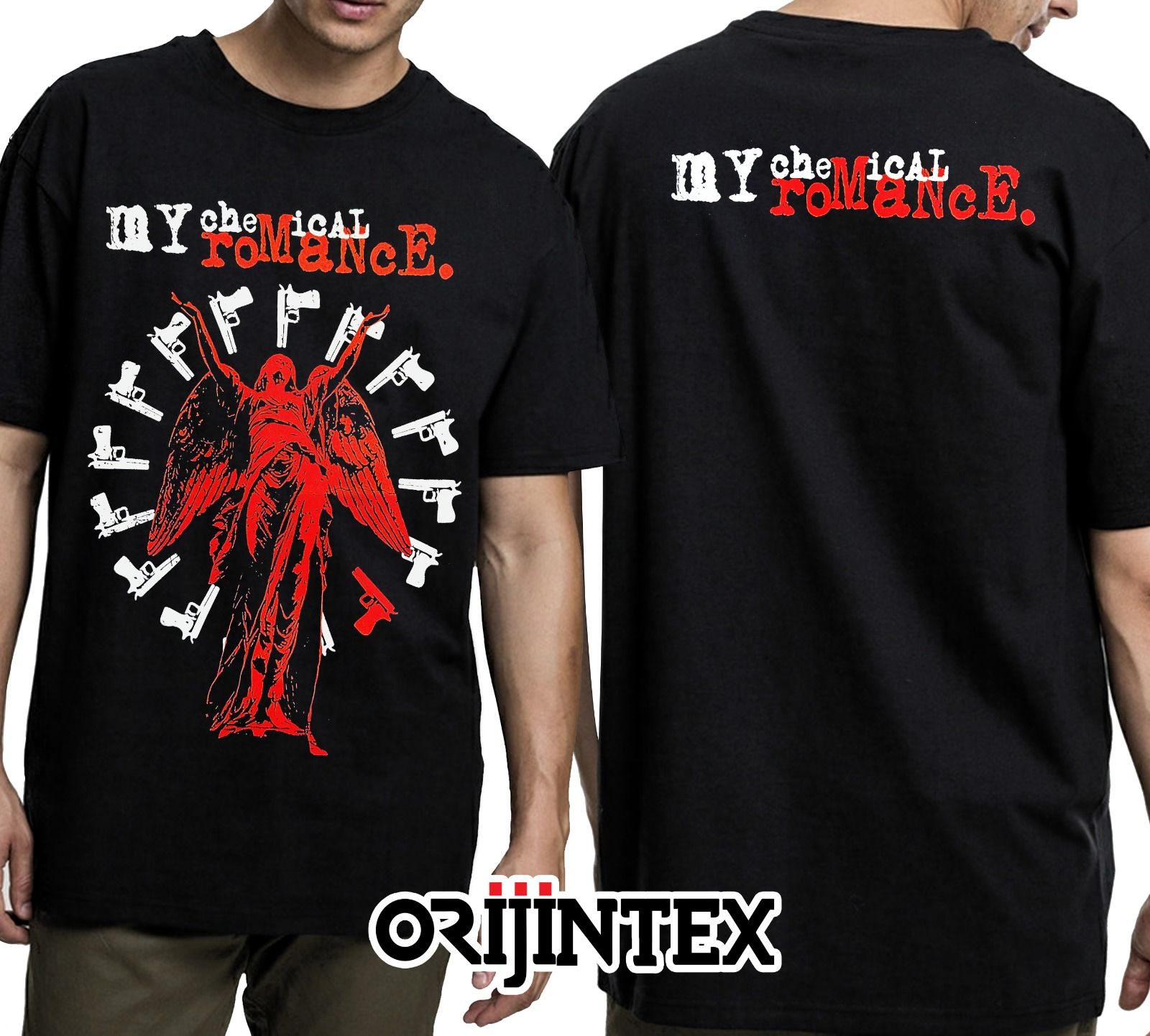 My Chemical Romance Siyah Erkek Tişört XL