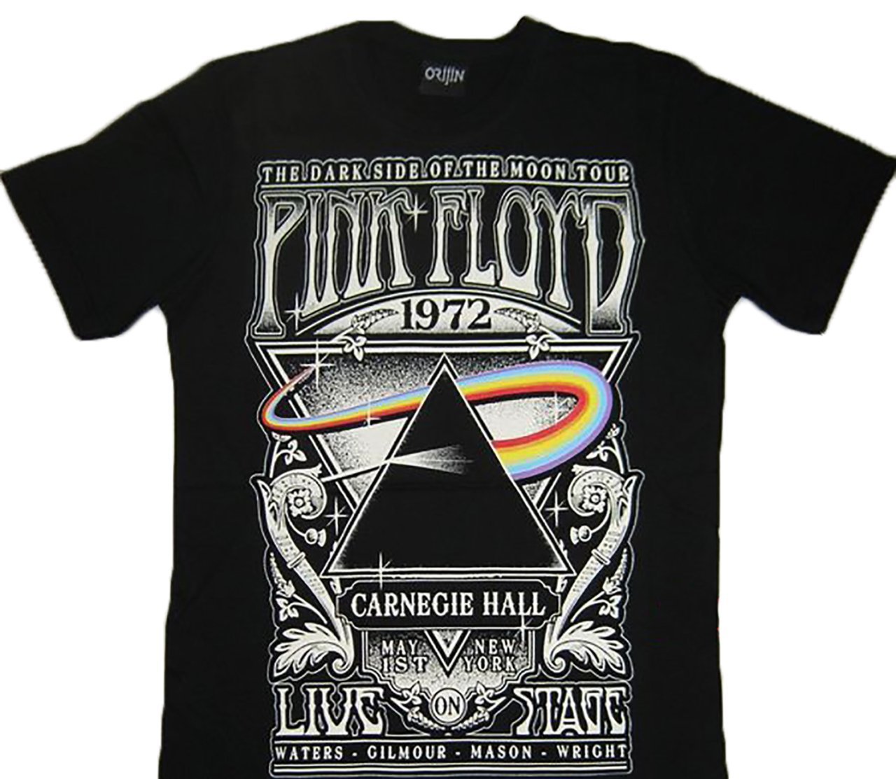 Battal Beden Pink Floyd Siyah Erkek Tişört 3XL