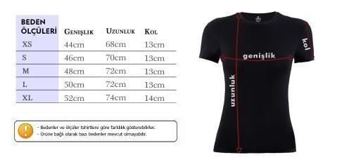 Gojira - Logo Siyah Kadın Tişört XS