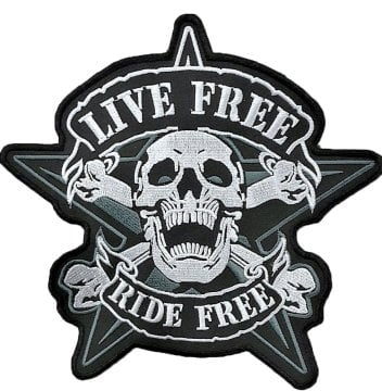 Live Free Ride Free Büyük Patch