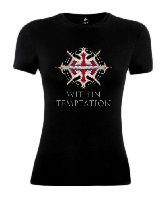 Within Temptation Bayan Tişört-Logo XL