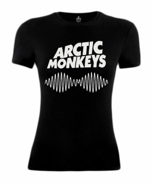 Arctic Monkeys Bayan Tişört-White XS