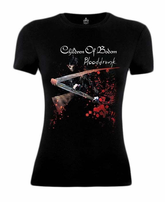 Children of Bodom Bayan Tişört-Blooddrunk XS