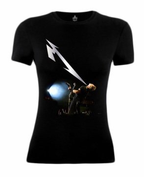 Metallica Bayan Tişört-Light