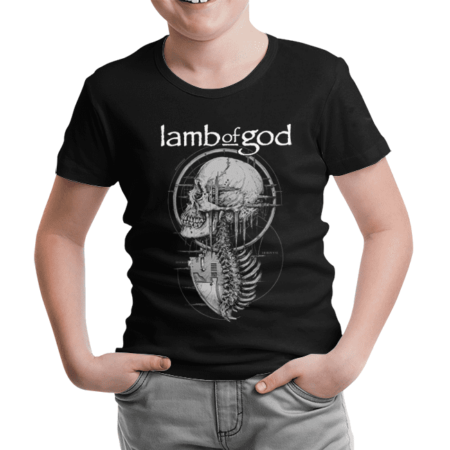 Lamb of God - VI Siyah Çocuk Tişört 12