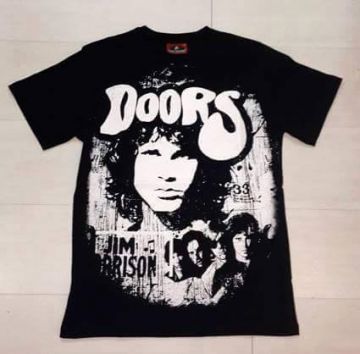 The Doors Siyah Erkek Tişört
