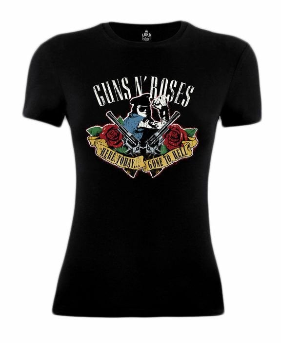 Guns N' Roses Bayan Tişört-Gone to Hell XS