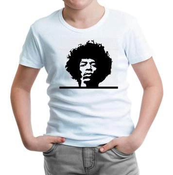 Jimi Hendrix - Tab Beyaz Çocuk Tişört