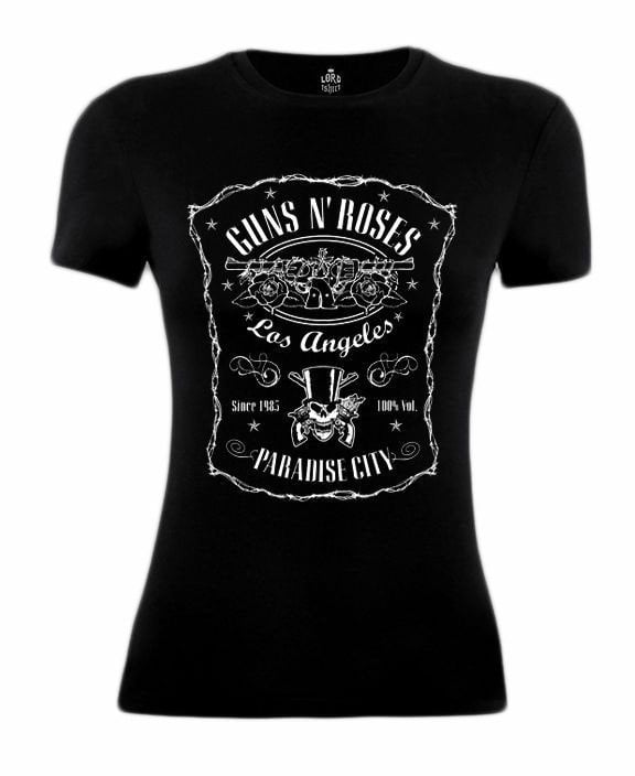 Guns N' Roses Bayan Tişört-Paradise City XS