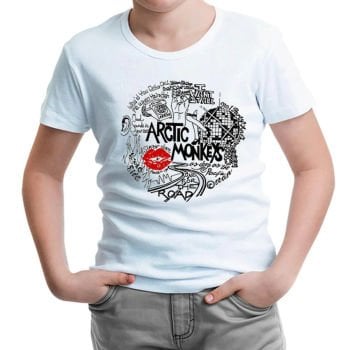 Arctic Monkeys - Songs Beyaz Çocuk Tişört