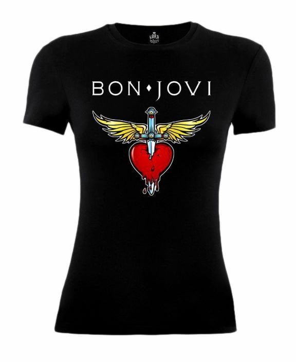 Bon Jovi Bayan Tişört XS