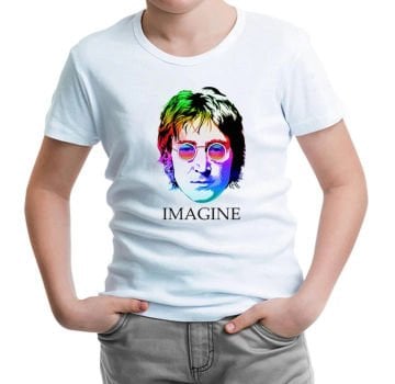 John Lennon - Imagine Beyaz Çocuk Tişört