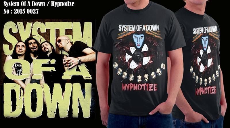 System of a Down Tişört-Hypnotize XXL