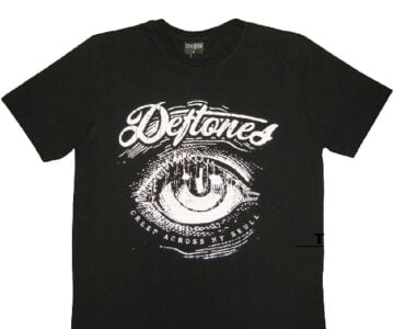 Deftones Siyah Erkek Tişört