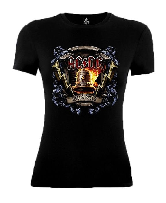 Ac/Dc Bayan Tişört L