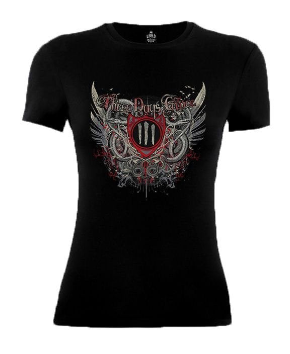 Three Days Grace Bayan Tişört(1) XS