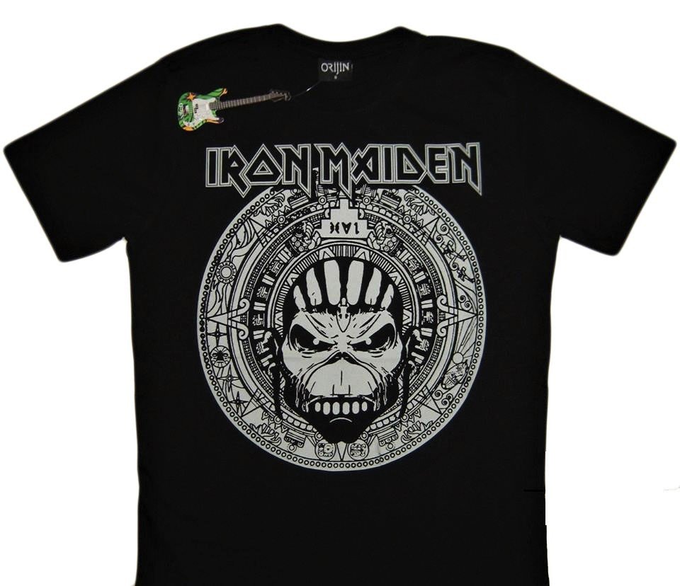 Iron Maiden Siyah Erkek Tişört