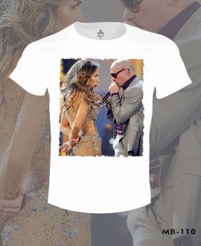 Jennifer Lopez & Pitbull Tişört 2XL