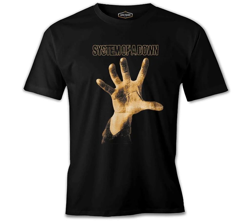 System of a Down - System Siyah Erkek Tişört XXL