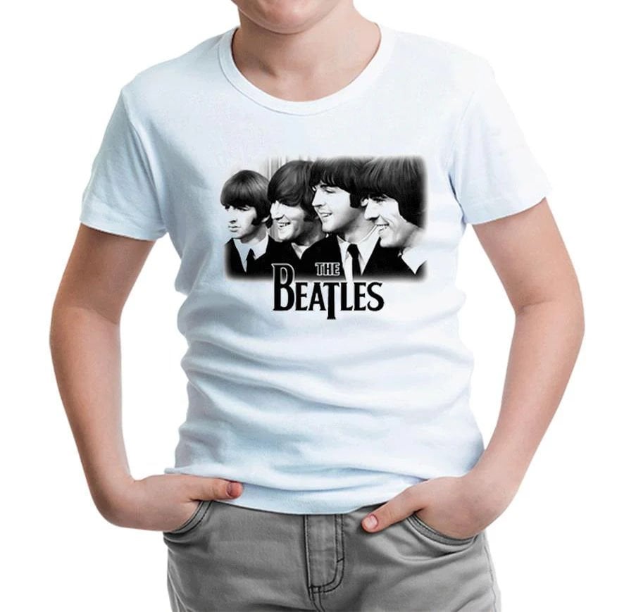 The Beatles Beyaz Çocuk Tişört 12