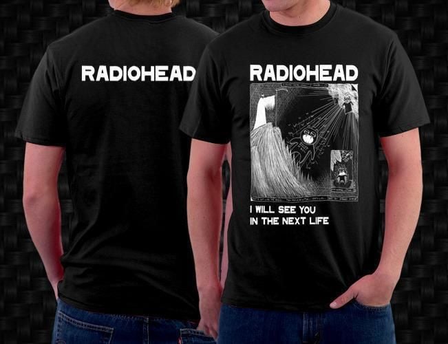 Radiohead Siyahi Erkek Tişört XXL