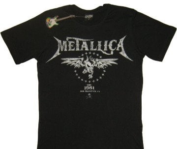 Büyük Beden Metallica  Tişört 4XL