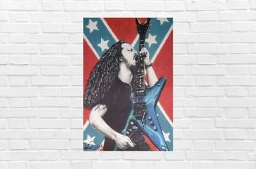 Dimebag Darrell Duvar Halısı