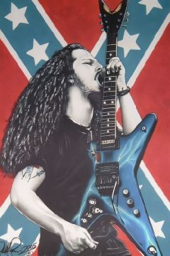 Dimebag Darrell Duvar Halısı