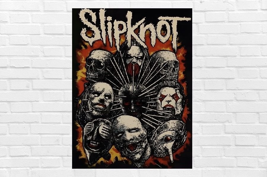 Slipknot Duvar Halısı