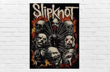 Slipknot Duvar Halısı