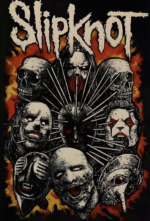 Slipknot Duvar Halısı