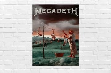 Megadeth Duvar Halısı