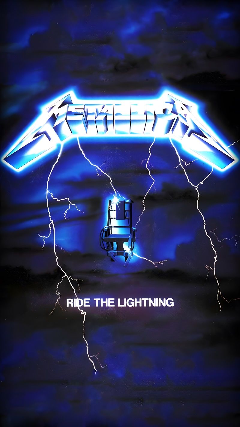 Metallica Ride the Lightning Duvar Halısı