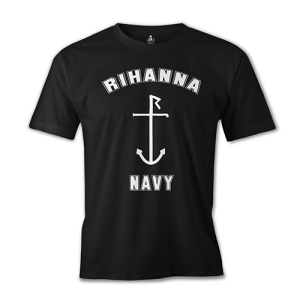 Rihanna Navy Tişört XL