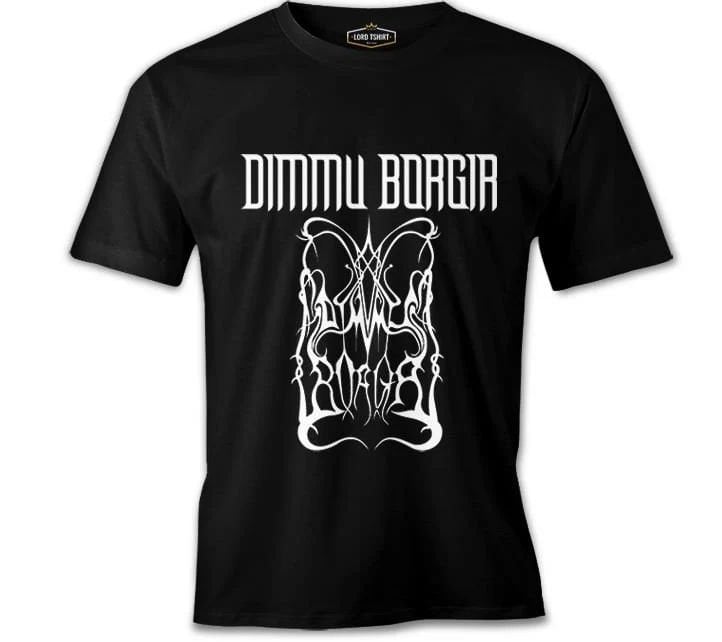Dimmu Borgır - Old Logo Siyah Erkek Tişört 3XL