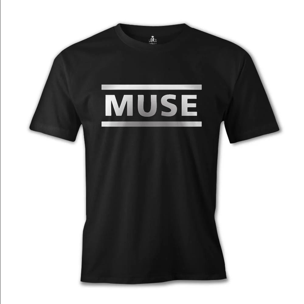 Muse - Logo Siyah Erkek Tişört M
