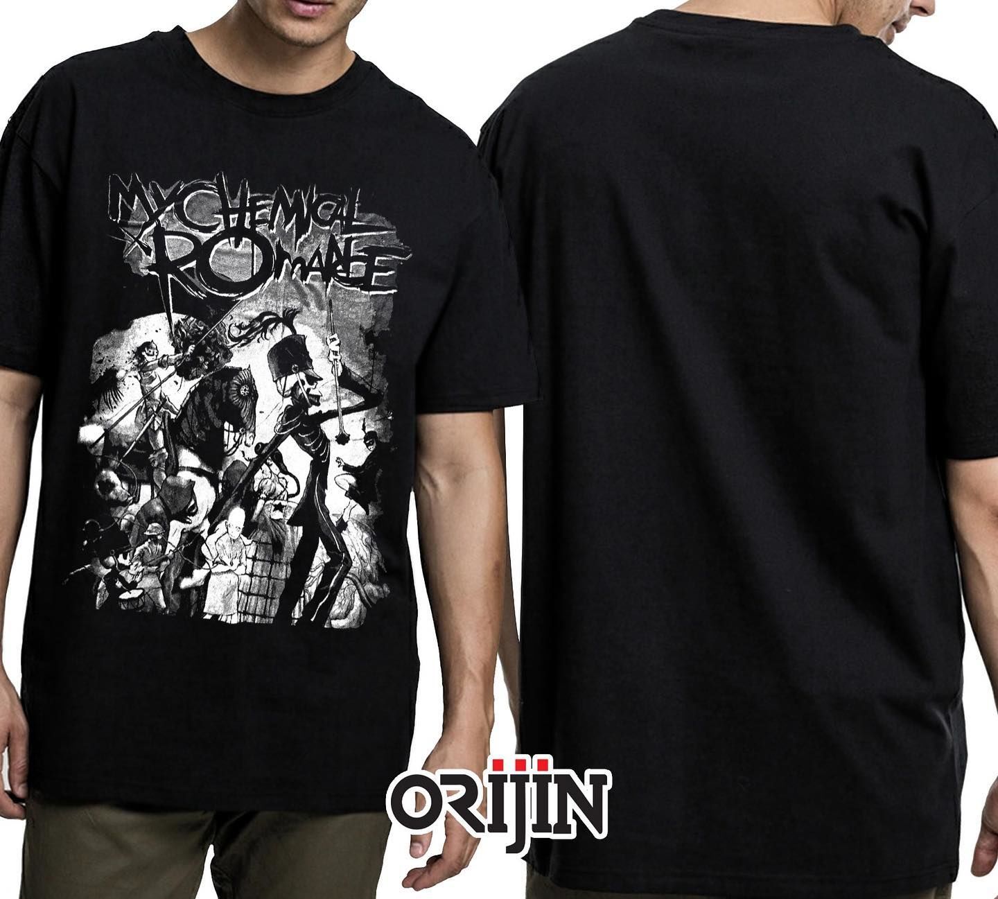 My Chemical Romance Siyah Erkek Tişört XL