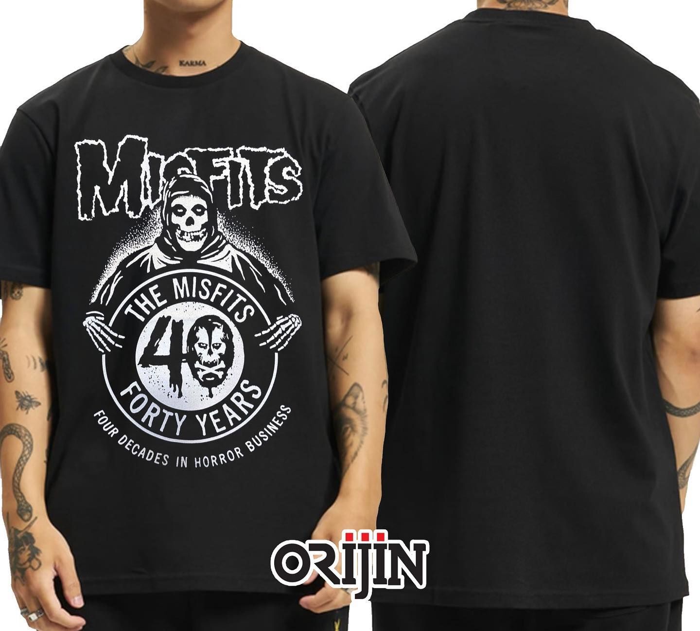 Misfits Siyah Erkek Tişört XL