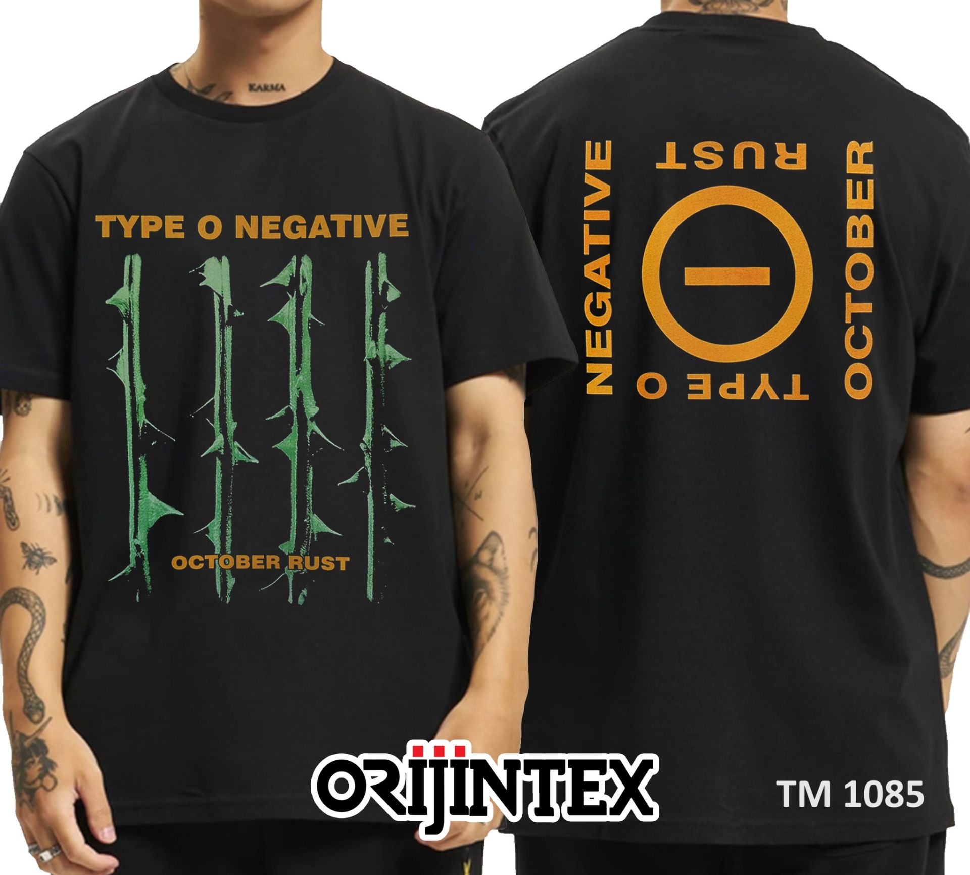 Type O Negative Siyah Erkek Tişört XL