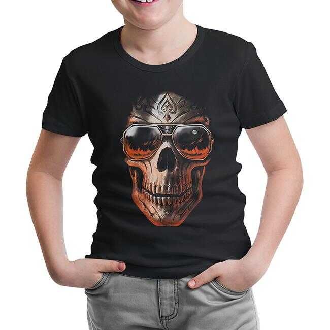 Skull Çocuk Tişört 12