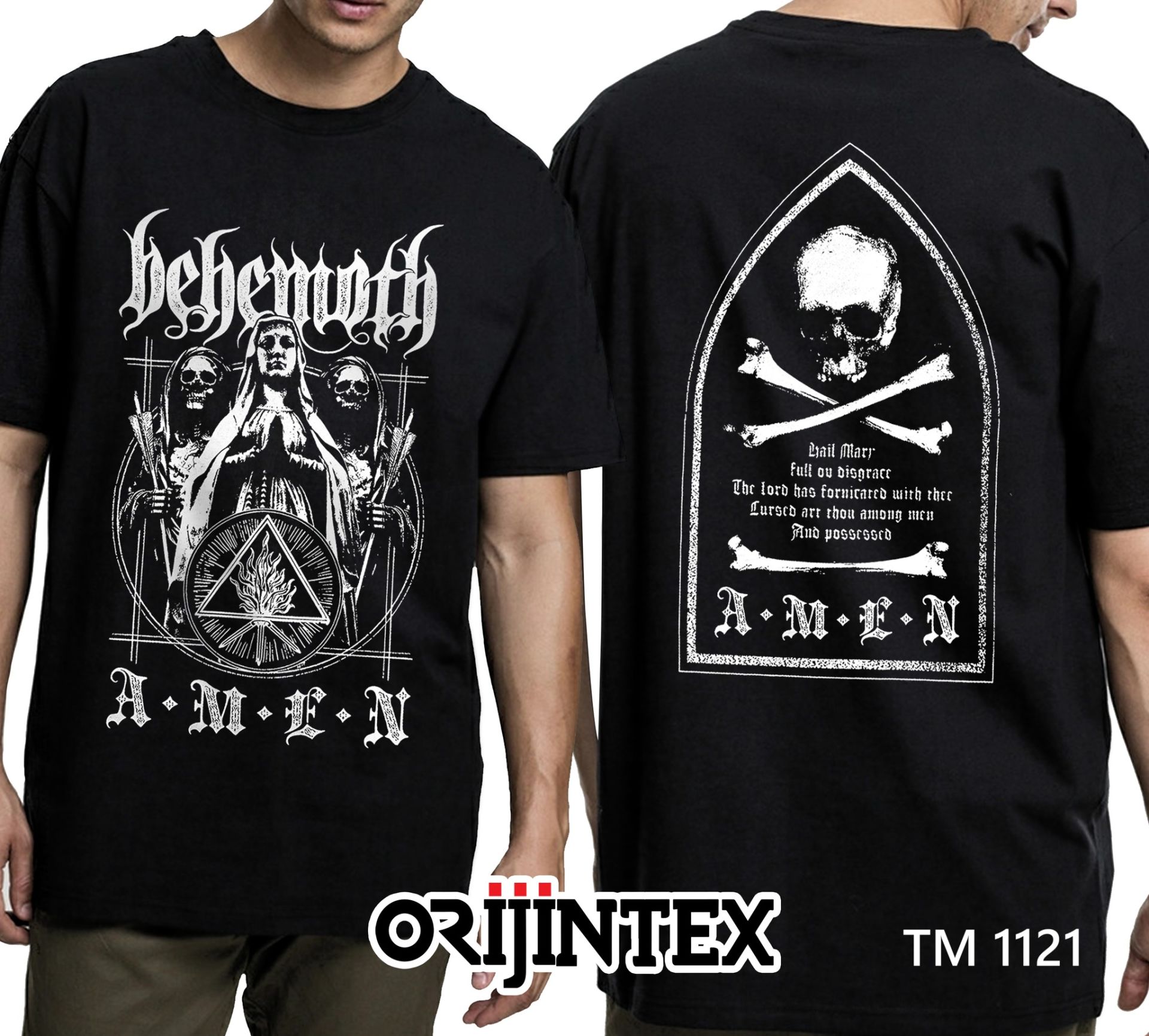 Behemoth Siyah Erkek Tişört XL