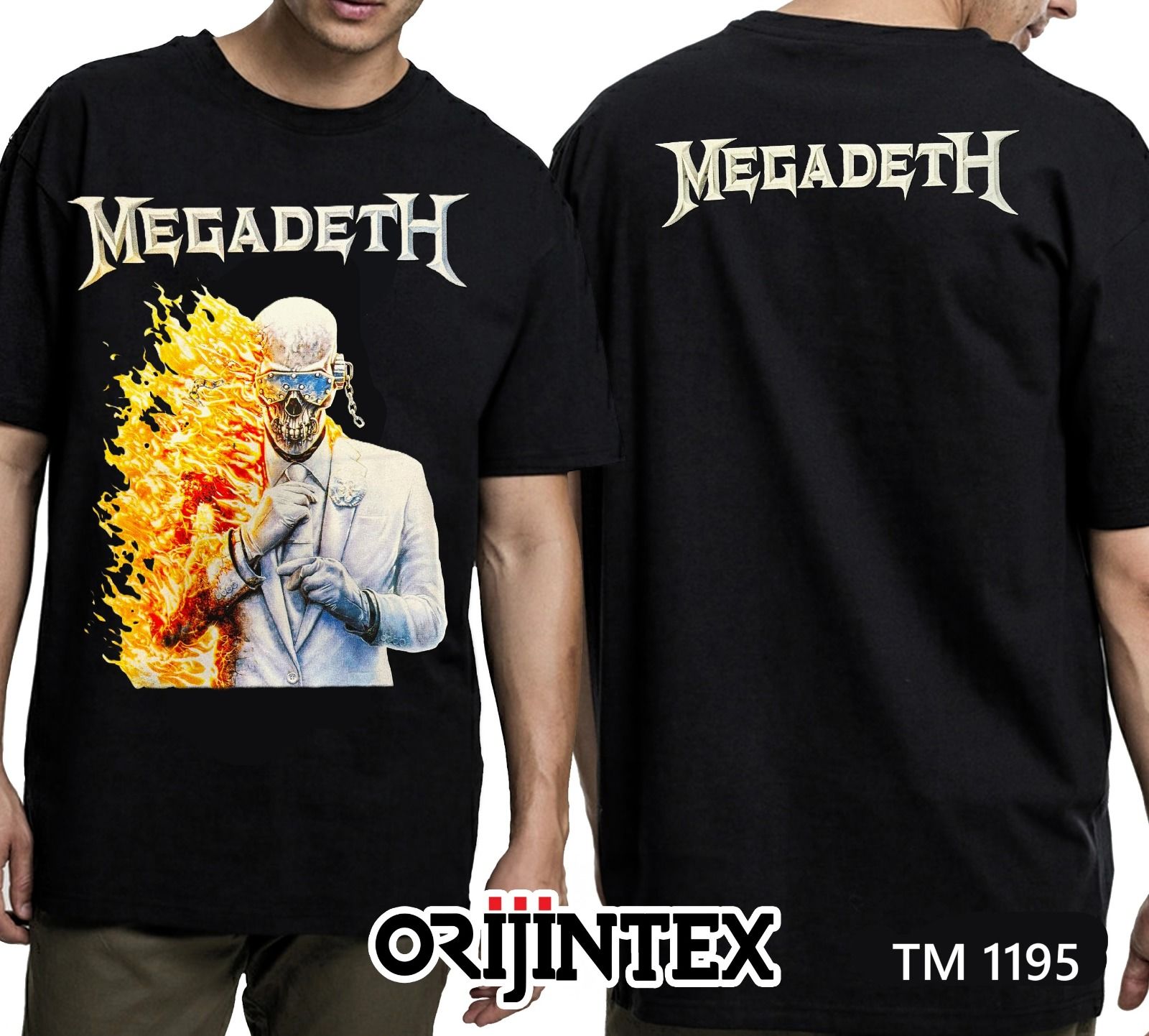 Megadeth Siyah Erkek Tişört XL