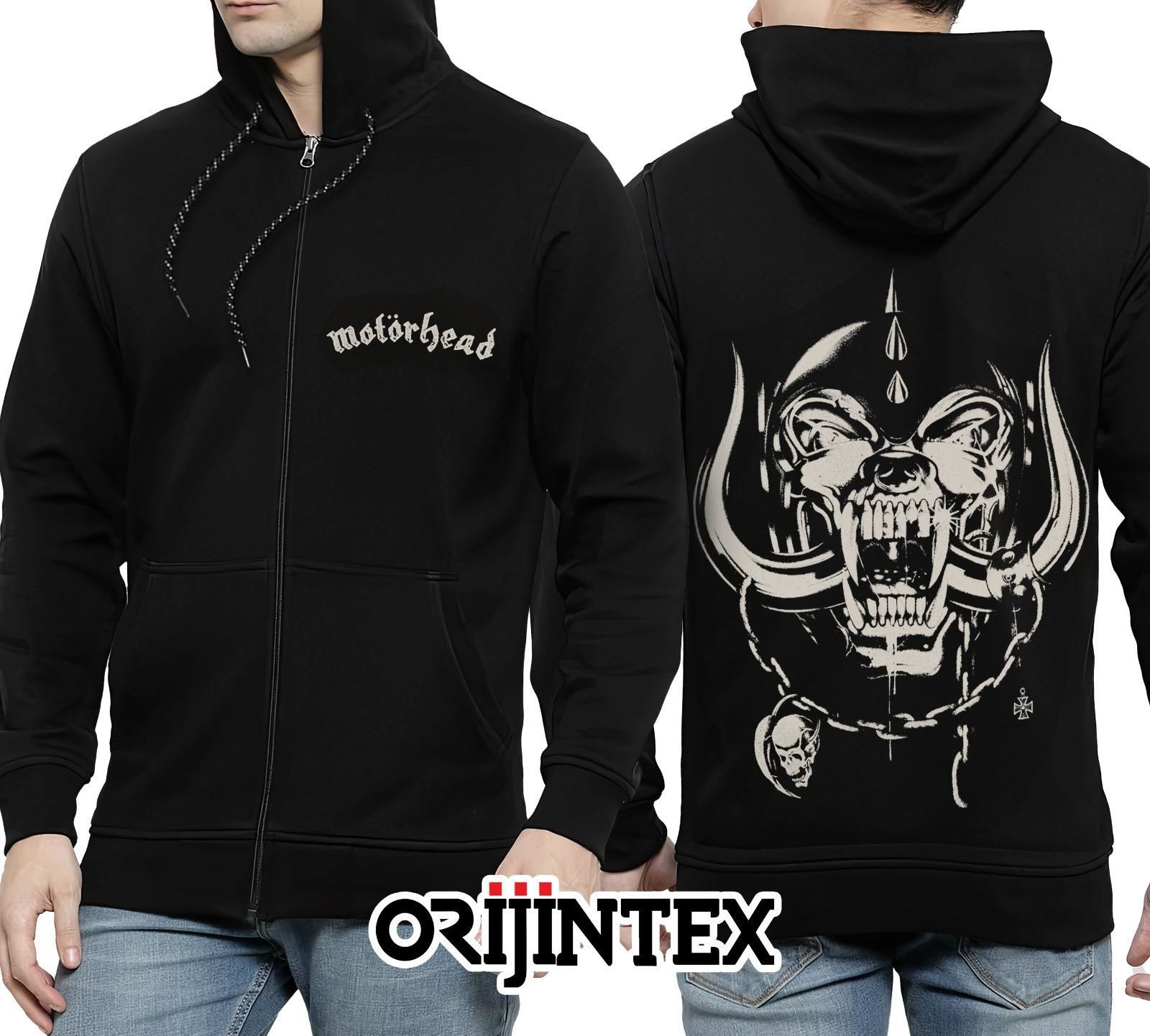 Motörhead Kapşonlu Fermuarlı Sweatshirt XXL